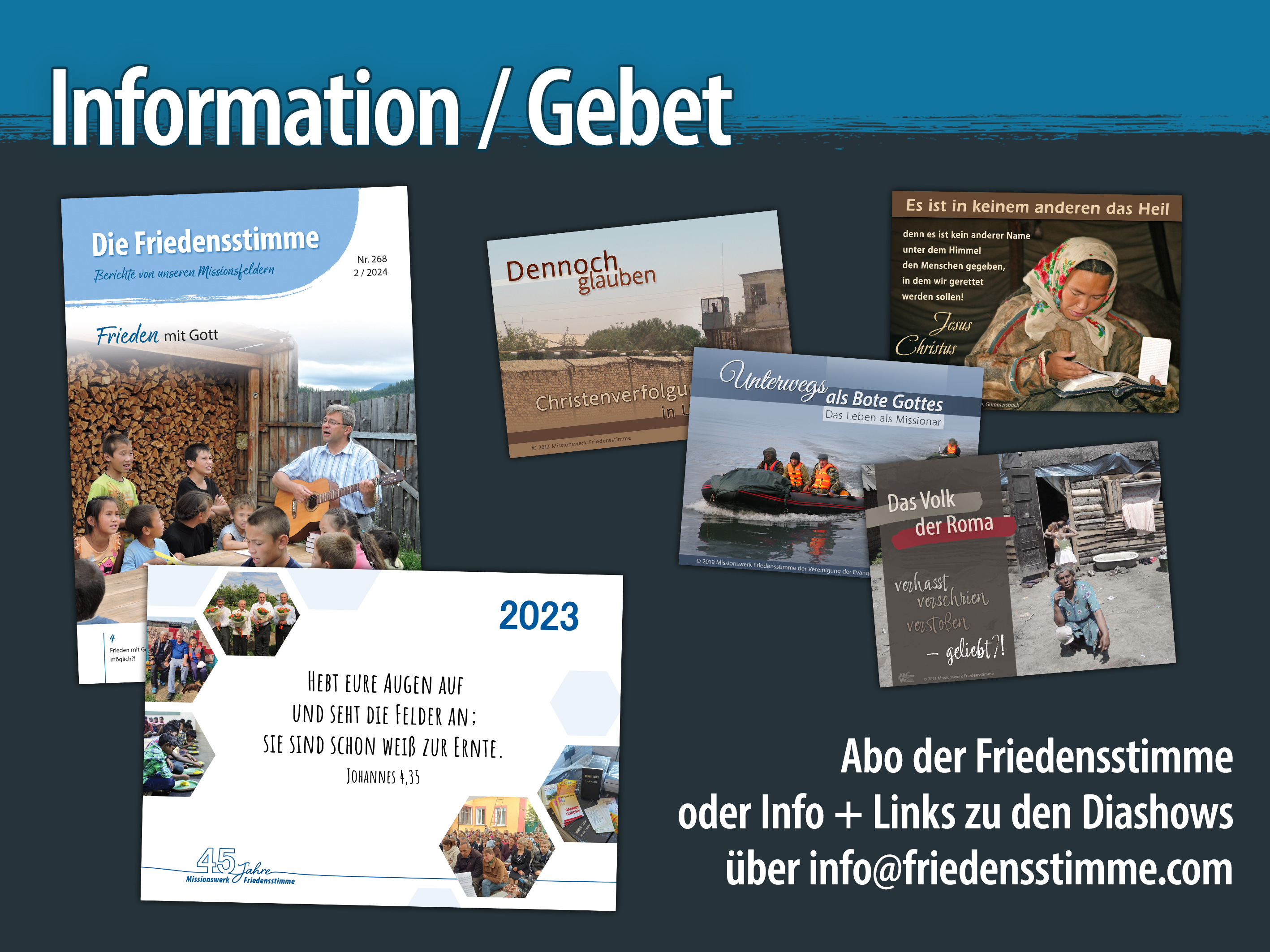 Information/Gebet